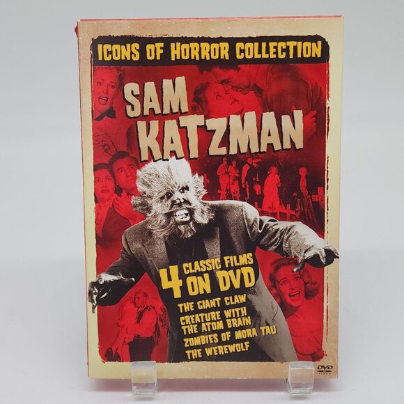 Icons Of Horror Collection Sam Katzman 4 Classic Films DVD Set - Picture 1 of 6